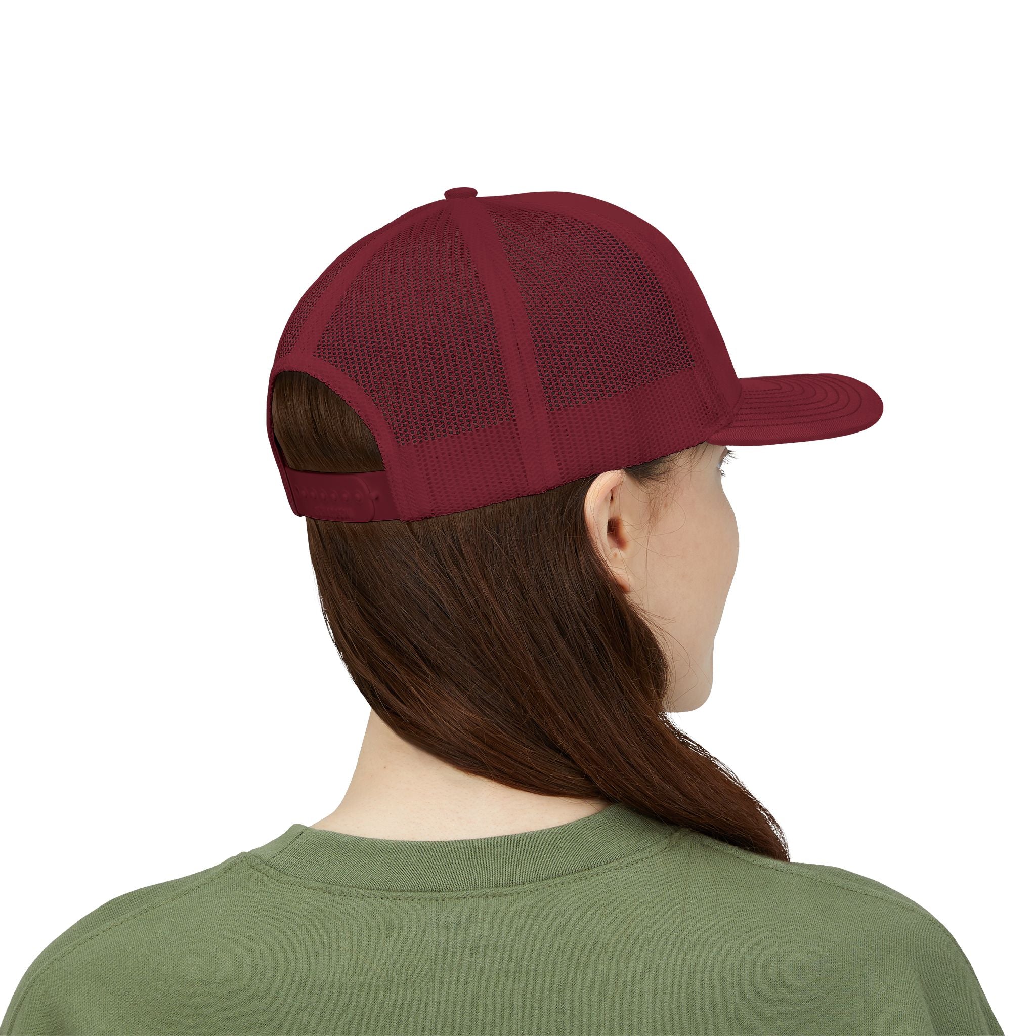 EPIC Snapback Trucker Cap — Distressed Bold Logo Mesh Hat