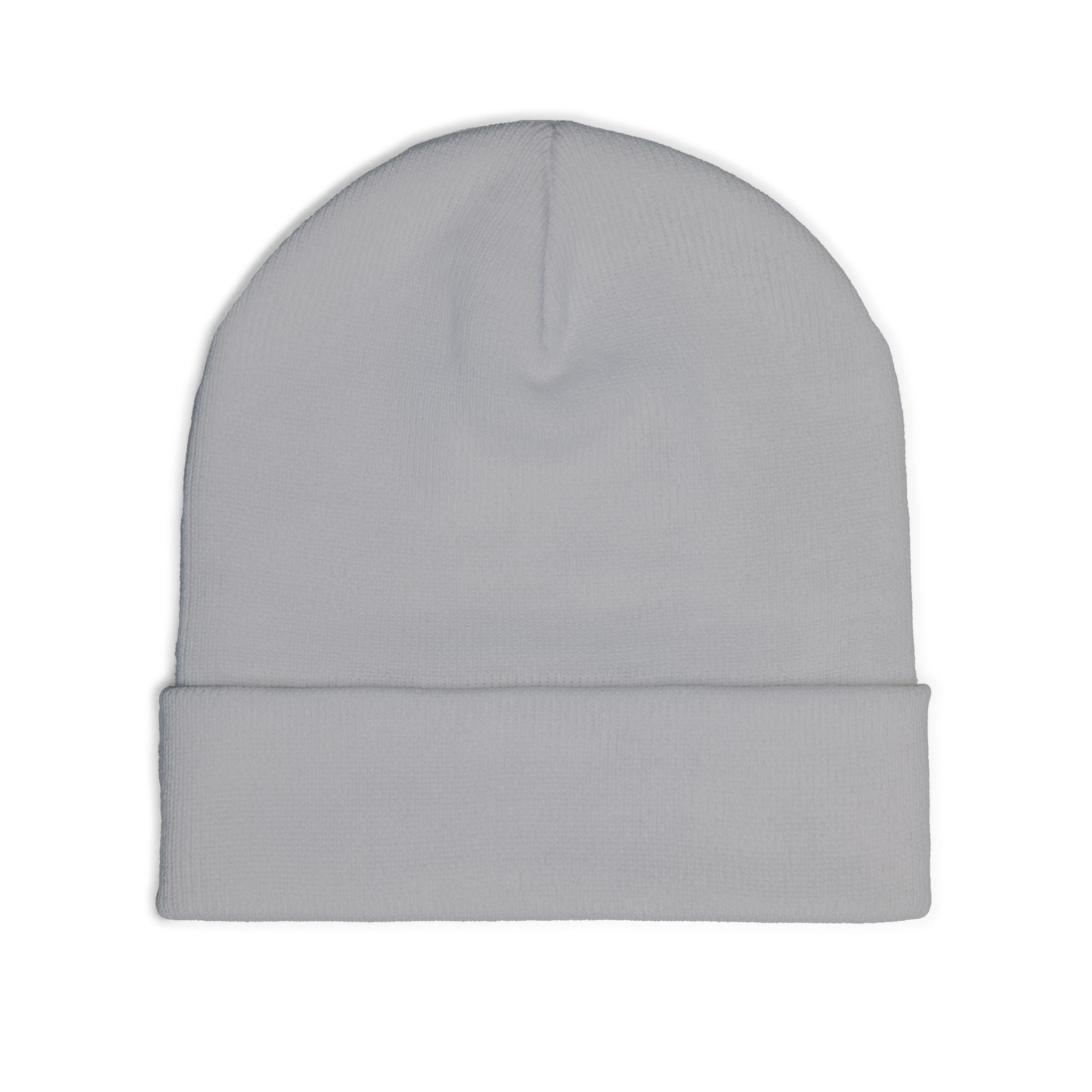Embroidered 'EPIC' Knit Beanie - Pink Patch Winter Hat