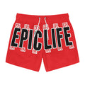Red EPIC Swim Trunks