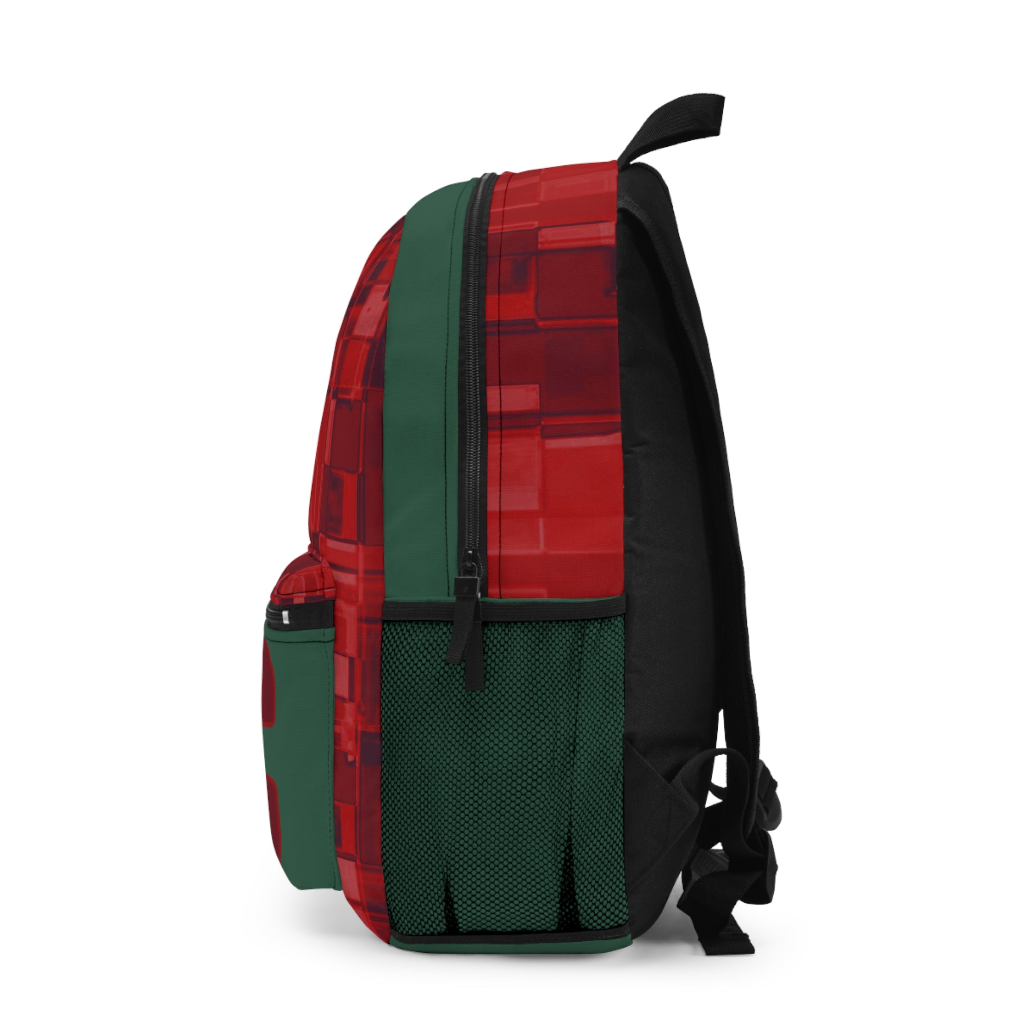 Epic Red Plaid Backpack – Bold Graphic School & Everyday Bag
