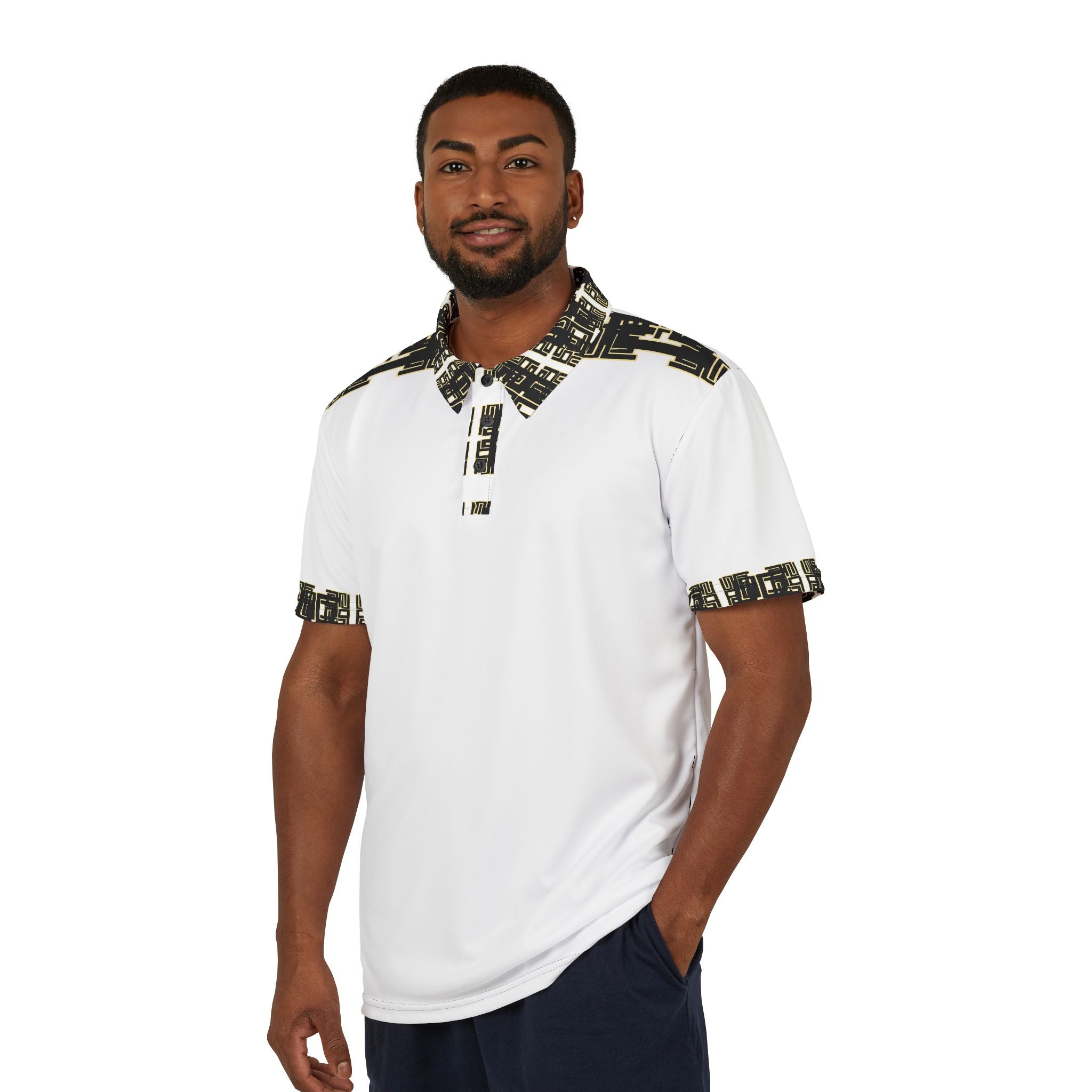Polo Shirt with Bold Design, Casual Wear, Summer Fashion, Unique Gift for Him/Her, Weekend Outing Essential