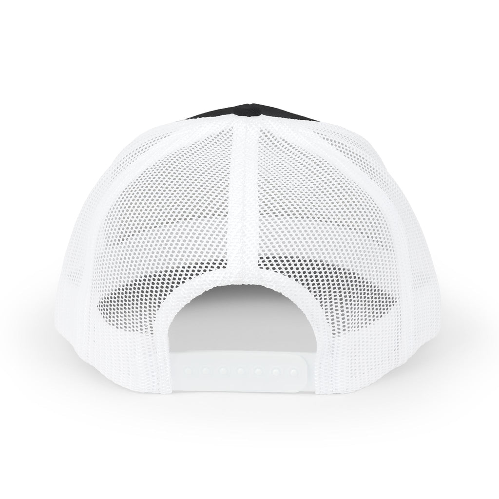 EPIC Snapback Trucker Cap — Distressed Bold Logo Mesh Hat