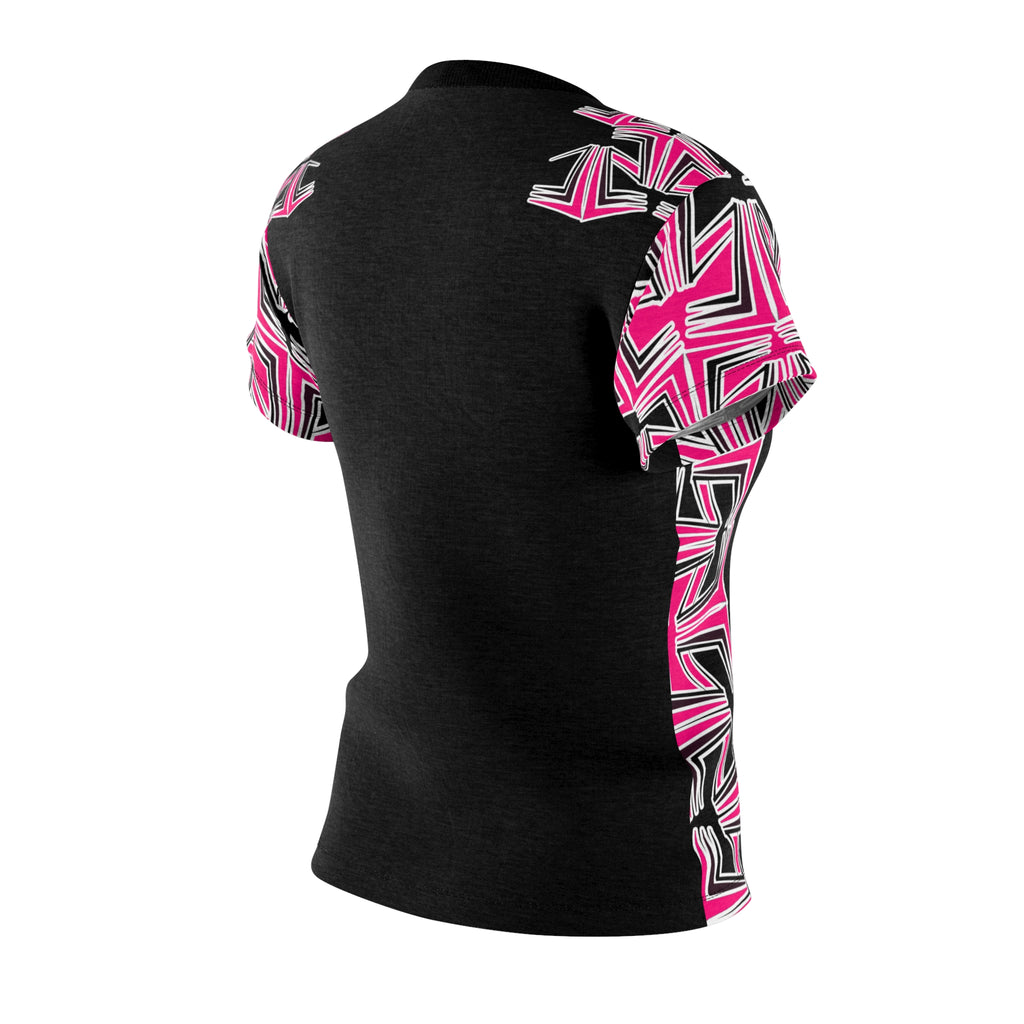 Vibrant Women's Cut & Sew Tee - Abstract Pink Design, Chic Casual Wear, Fun Summer Essentials, Gift for Fashion Lovers, Unique Graphic [...]