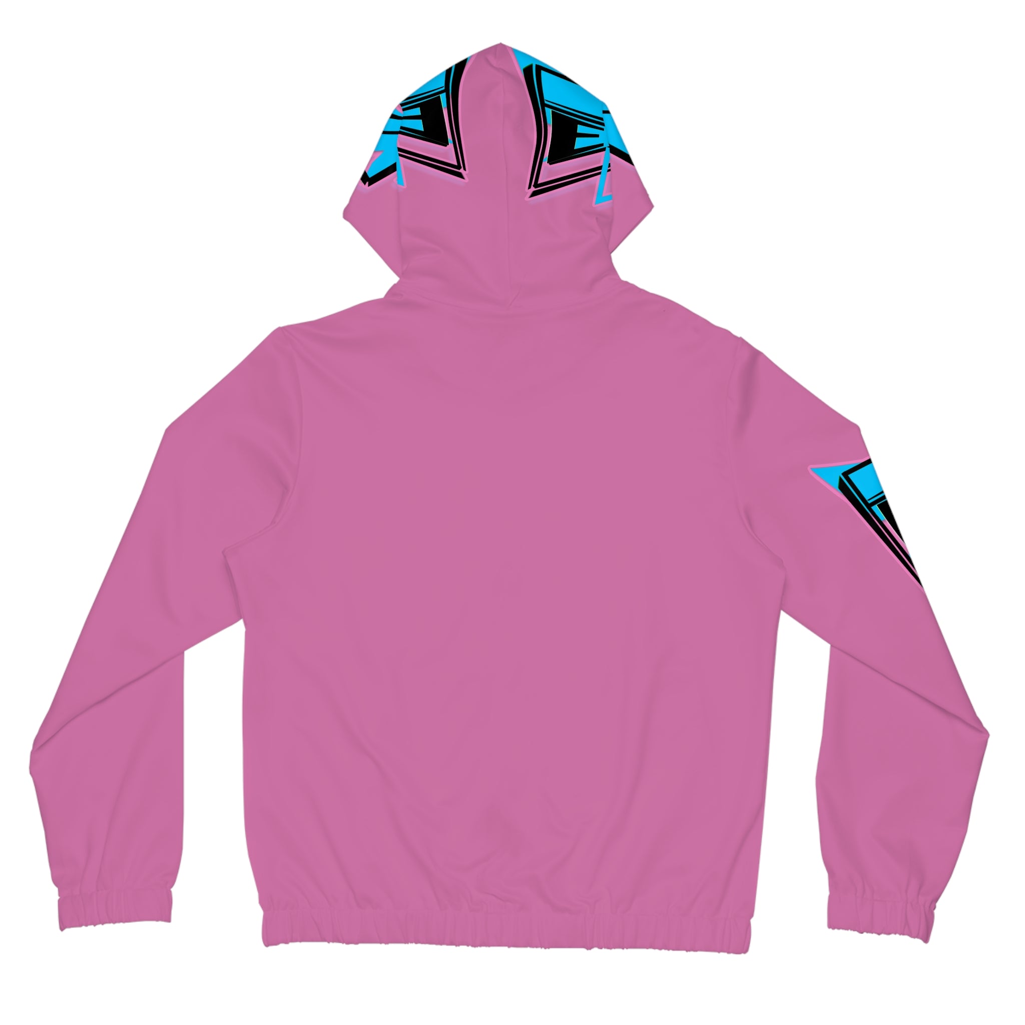 Epic Life Pink Full-Zip Hoodie — Women's Graphic Zip-Up Hooded Jacket