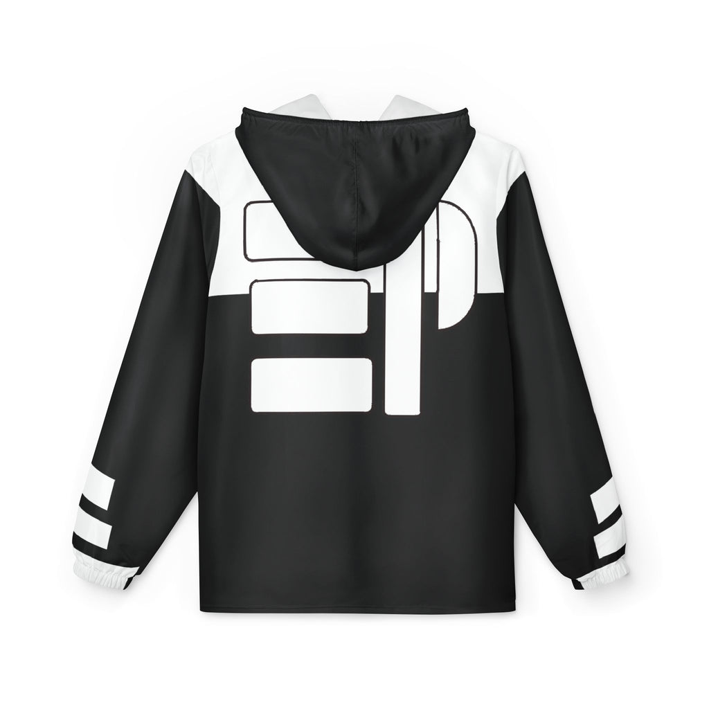 Epic Life Women's Water-Resistant Windbreaker - Bold Graphic Hooded Jacket