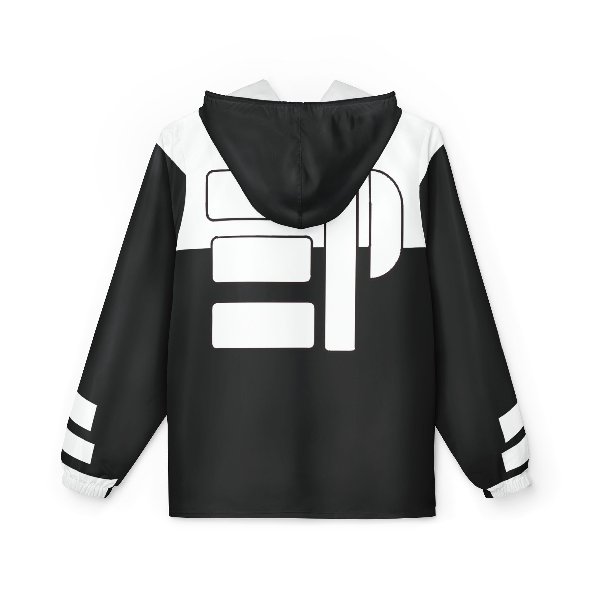 Epic Life Women's Water-Resistant Windbreaker - Bold Graphic Hooded Jacket