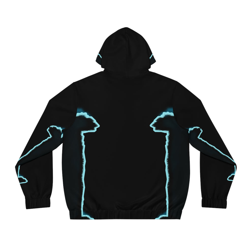 Men's Full-Zip Hoodie - AOP Design, Casual Wear, Street Style, Sports Fashion, Gift for Him