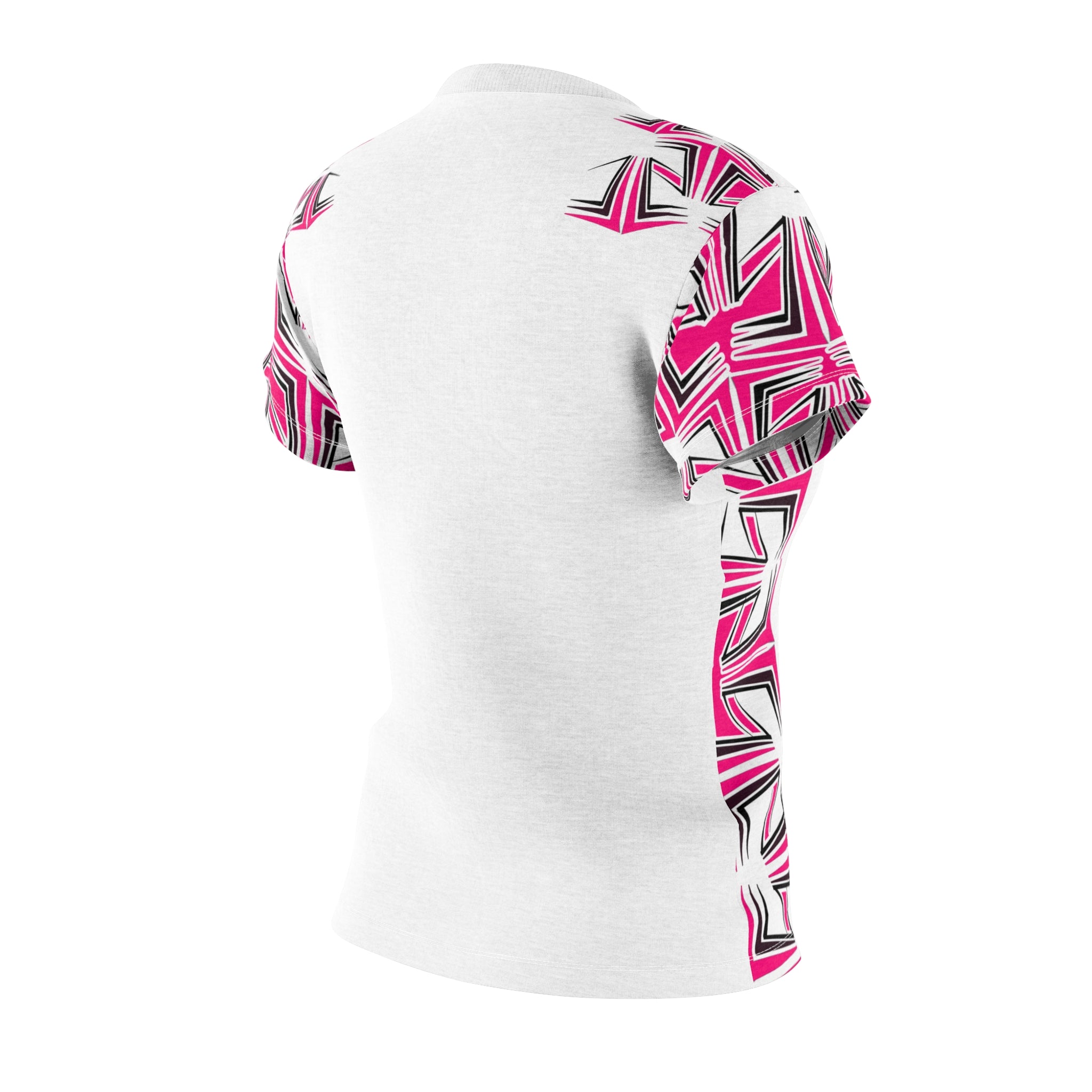 Vibrant Women's Cut & Sew Tee - Abstract Pink Design, Chic Casual Wear, Fun Summer Essentials, Gift for Fashion Lovers, Unique Graphic [...]