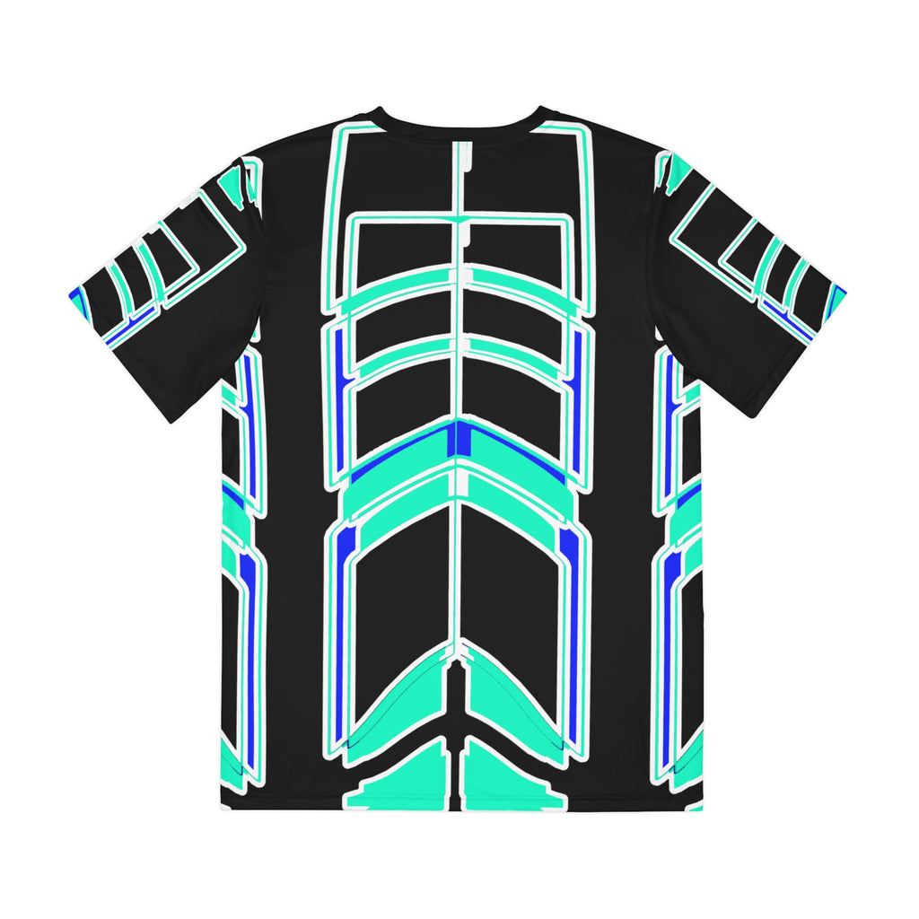 Men's Geometric Tech-Print Tee