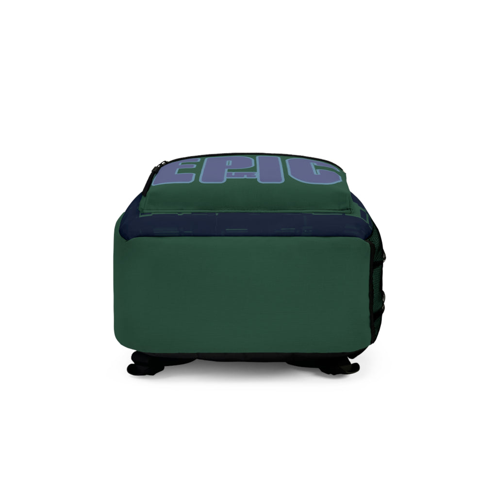 Epic Life Backpack — Pixel Pattern School & Travel Pack