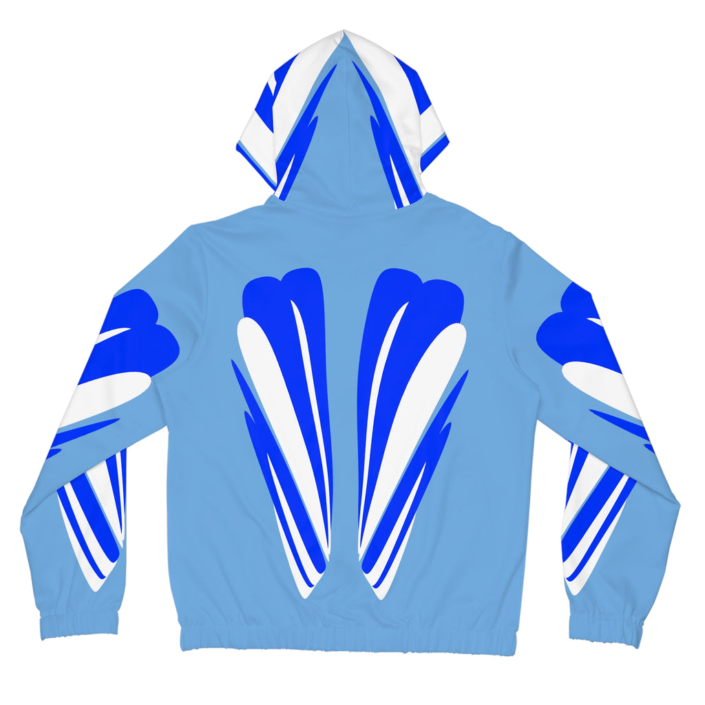 Epic Life Blue Graphic Hoodie — Women’s Full-Zip Zip-Up
