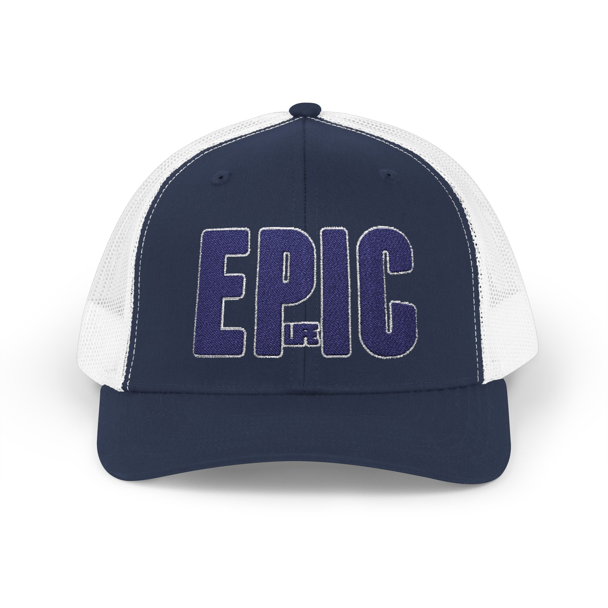 Epic Trucker Cap — Embroidered 'EPIC' Snapback Mesh Hat