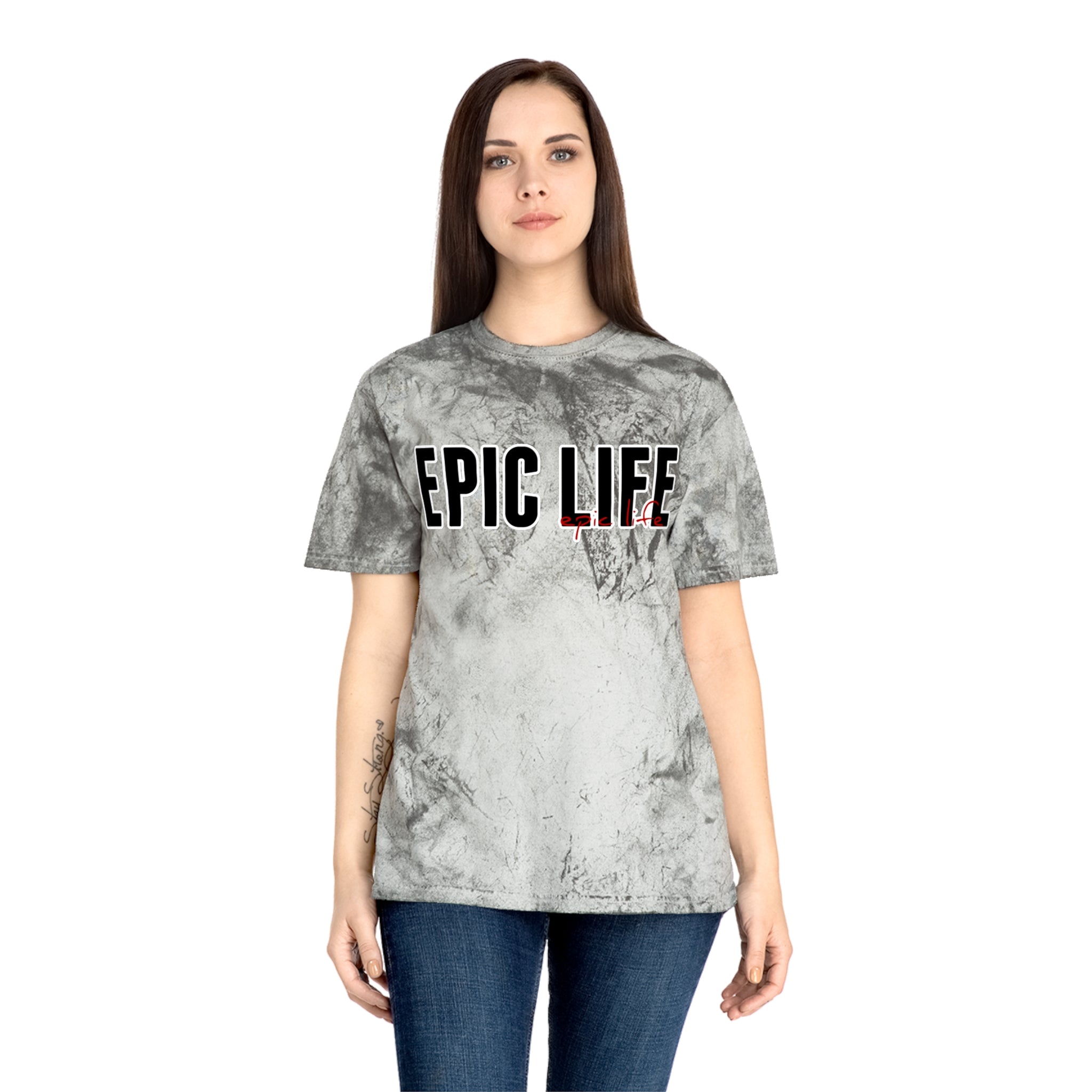 Women's Epic Life Color Blast Tie-Dye T-Shirt