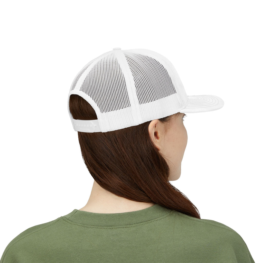 EPIC Snapback Trucker Cap — Distressed Bold Logo Mesh Hat
