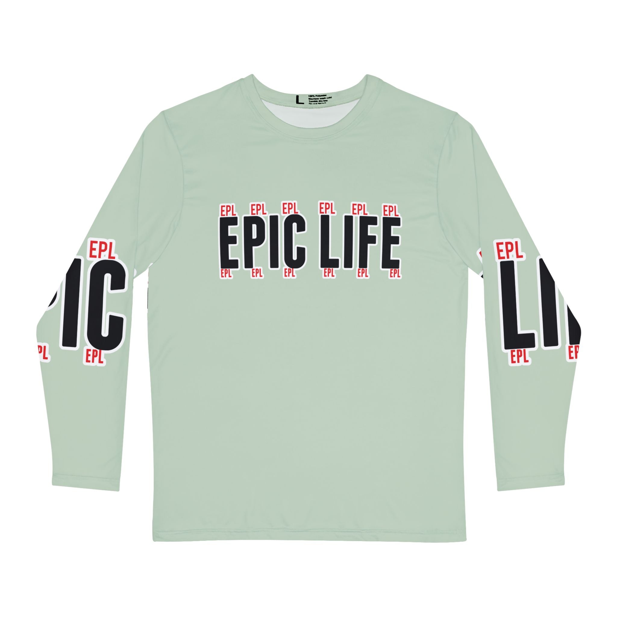 Light Emerald Green EPIC T Shirt LONG Sleeve