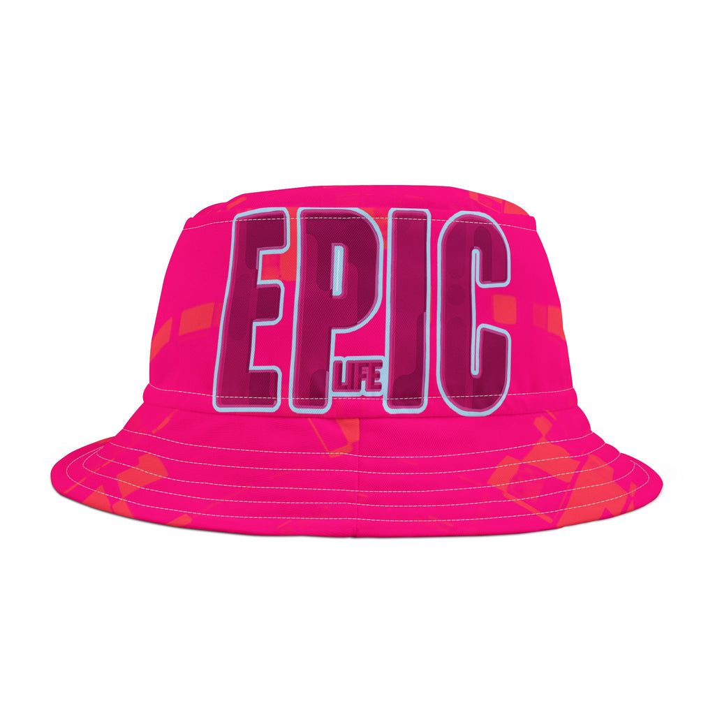 Epic Life Bucket Hat - Fun Summer Accessory for Outdoor Adventures, Festivals, Beach Days, Gifts for Friends, Casual Wear