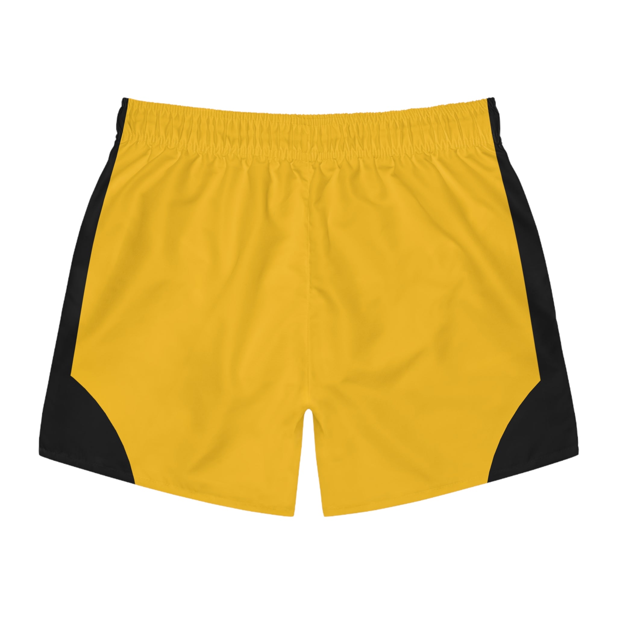 Dark Yellow EPIC VOLRE  LIFE  Swim Trunks