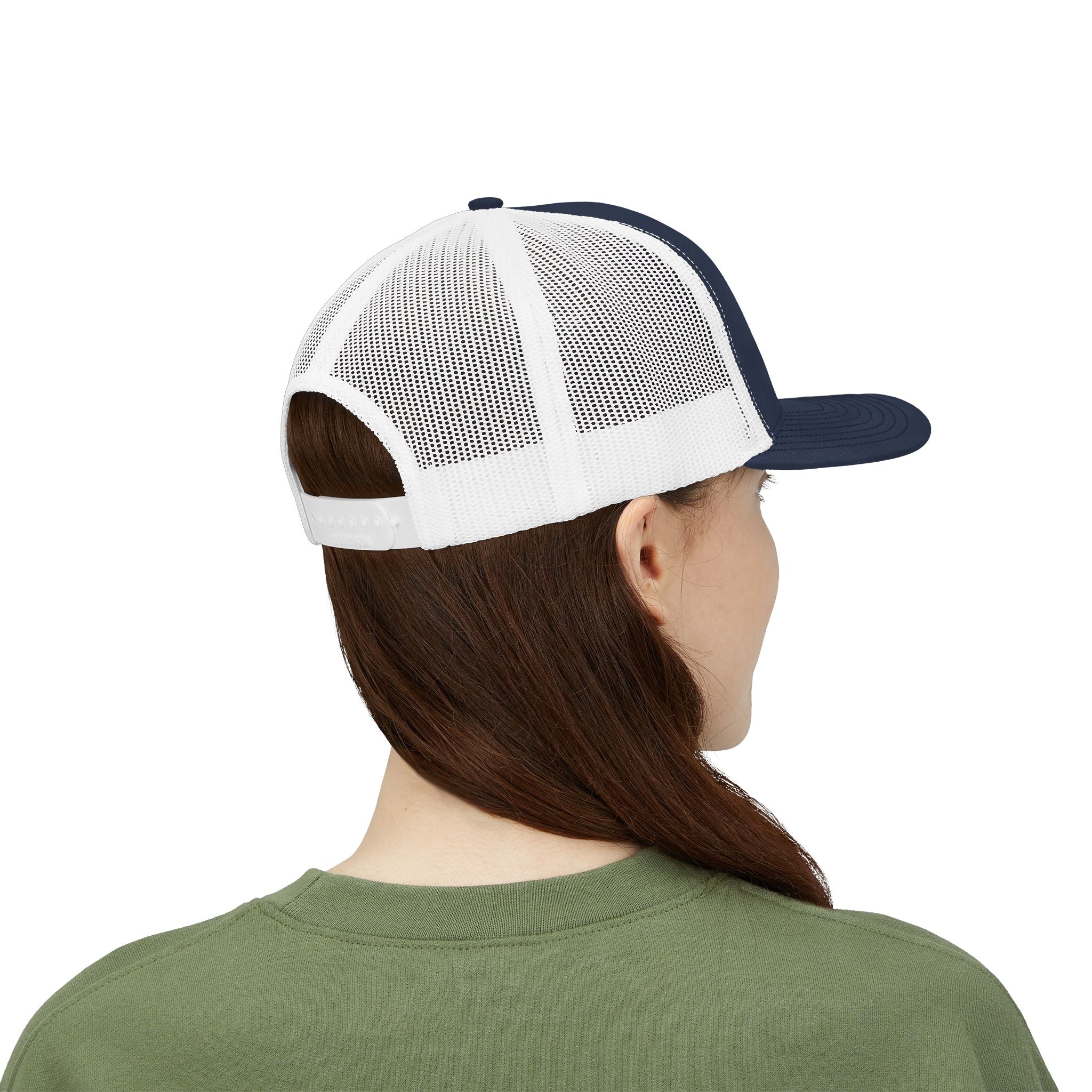 EPIC Snapback Trucker Cap — Distressed Bold Logo Mesh Hat