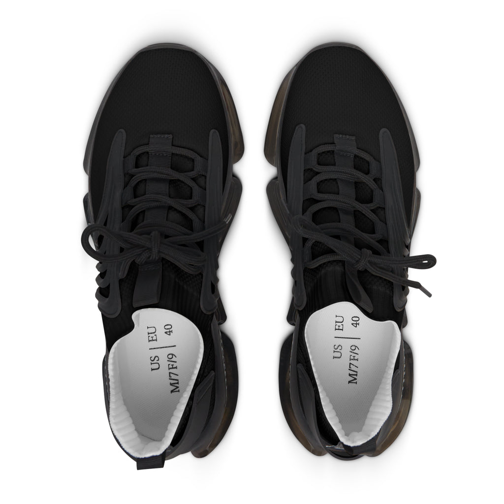 Women’s Black Mesh Sport Sneakers | Lightweight Breathable Athletic Shoes