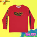 Men's "Fly" Collection by (Volare) " Free Fall Edition" (RED polyester Tee Shirt (AOP)