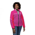 Epic Pink Women’s Puffer Jacket — Insulated AOP Winter Coat