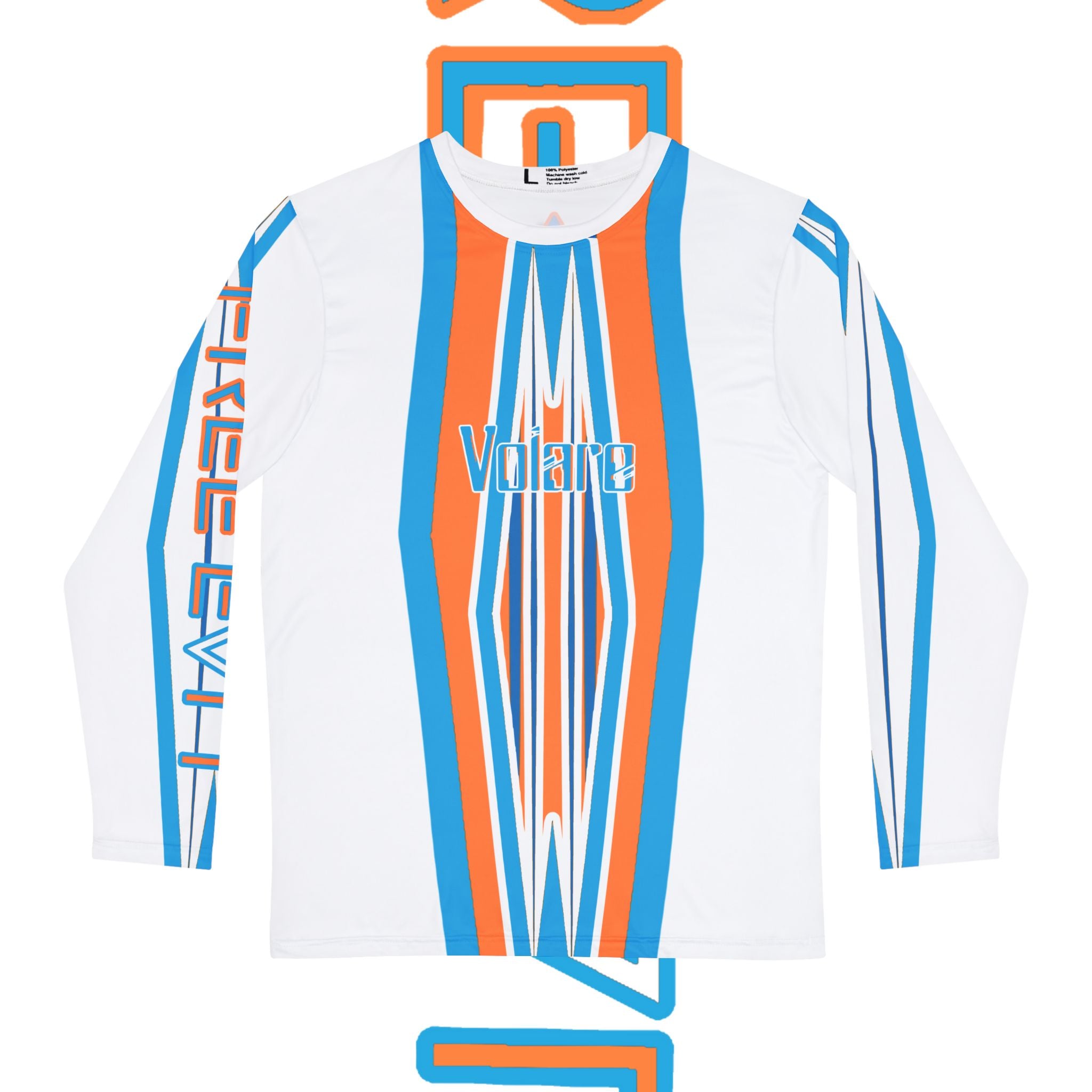 Men's "Fly" Collection by"(Volare) Free Fall Edition" (WHITE Interior  polyester Tee Shirt (AOP)