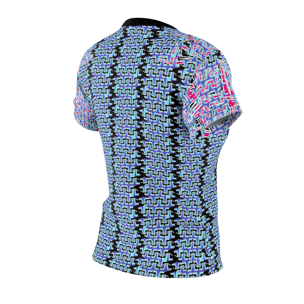 Vibrant Women's Cut & Sew Tee - Abstract Pink Design, Chic Casual Wear, Fun Summer Essentials, Gift for Fashion Lovers, Unique Graphic [...]