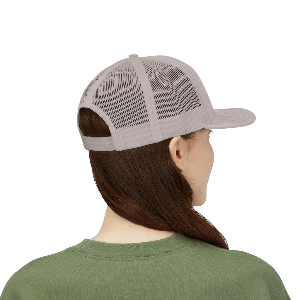 EPIC Snapback Trucker Cap — Distressed Bold Logo Mesh Hat