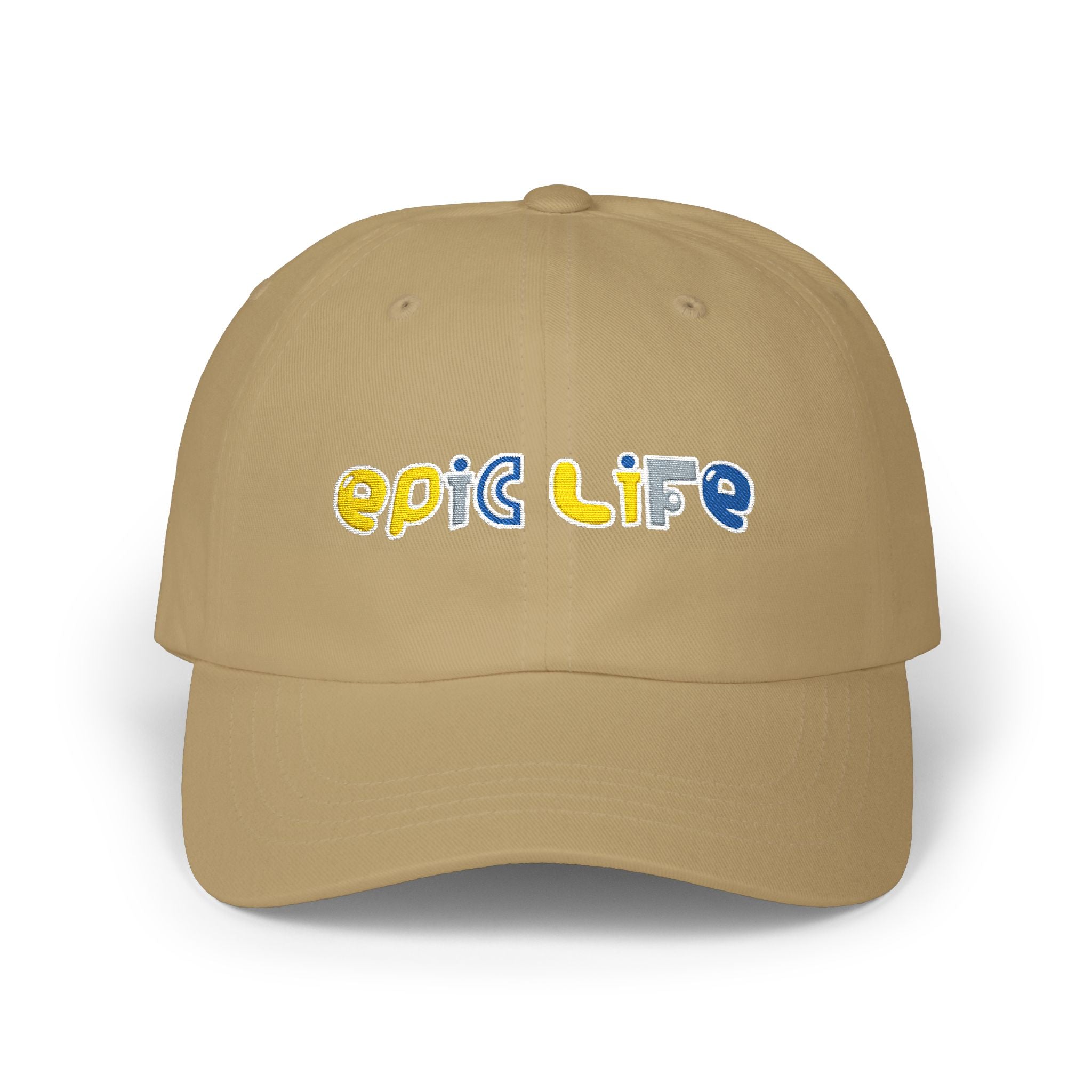 Epic Life Men's Classic Dad Cap - Embroidered Cotton Baseball Hat