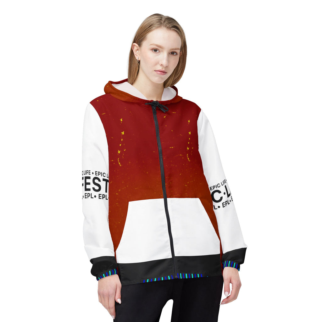 Women’s Epic Life Windbreaker Jacket - Stylish Outerwear for Adventure Lovers, Perfect for Outdoor Events, Sports Activities, and Casual Outfits (Copy)