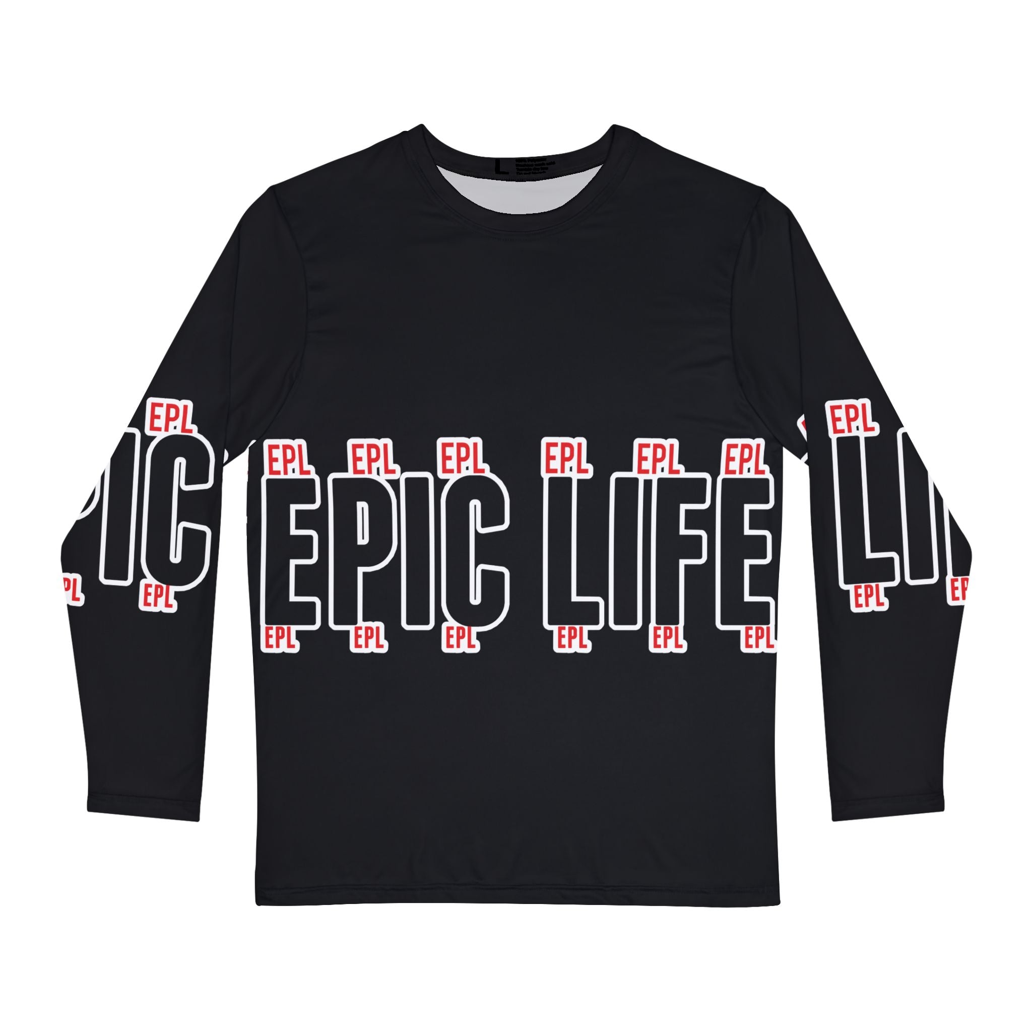 Black EPIC T Shirt LONG Sleeve