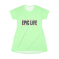 Epic Life T-Shirt Dress — Casual Graphic Summer Dress