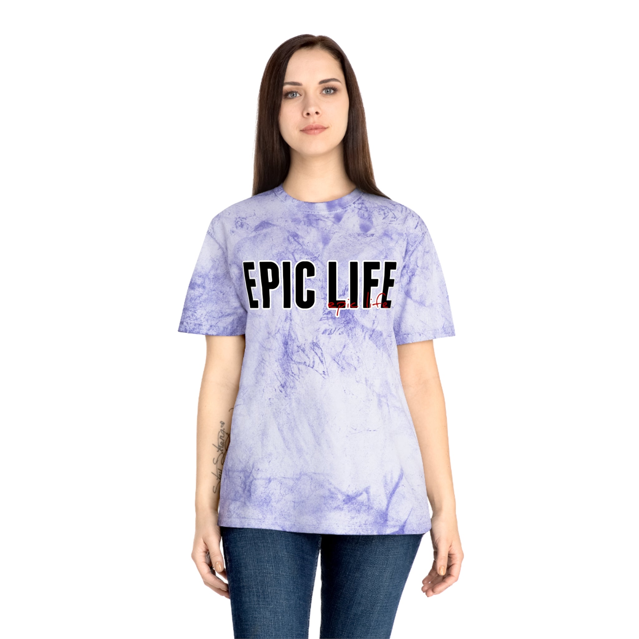 Women's Epic Life Color Blast Tie-Dye T-Shirt