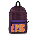 Epic Life Pink Backpack - Trendy School Bag, Stylish Daypack, Gift for Students, Adventure Backpack, Bright Travel Companion