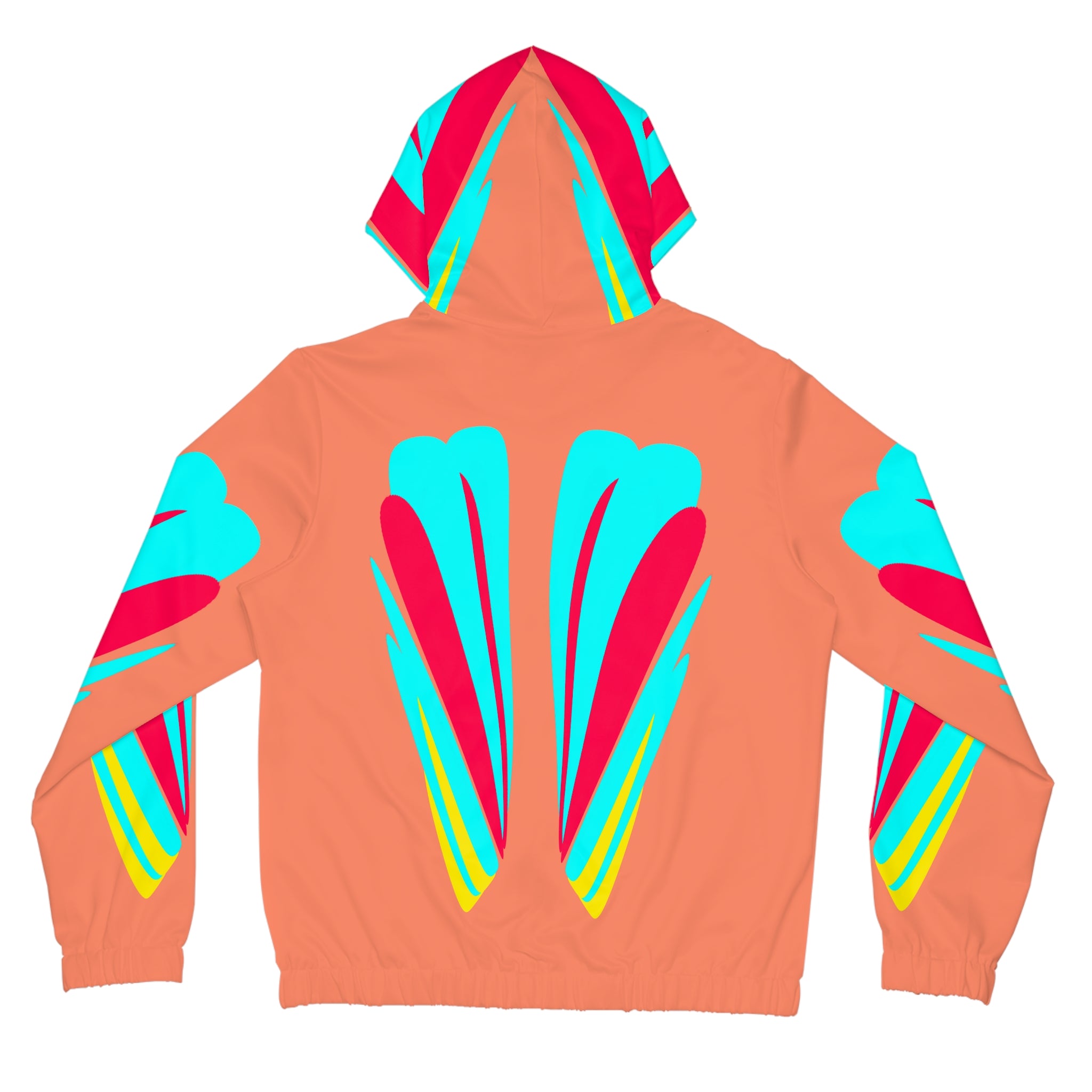 Epic Life Women’s Full-Zip Hoodie — Bright Retro Surf Graphic
