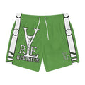 Volare Revision Green Graphic Swim Trunks