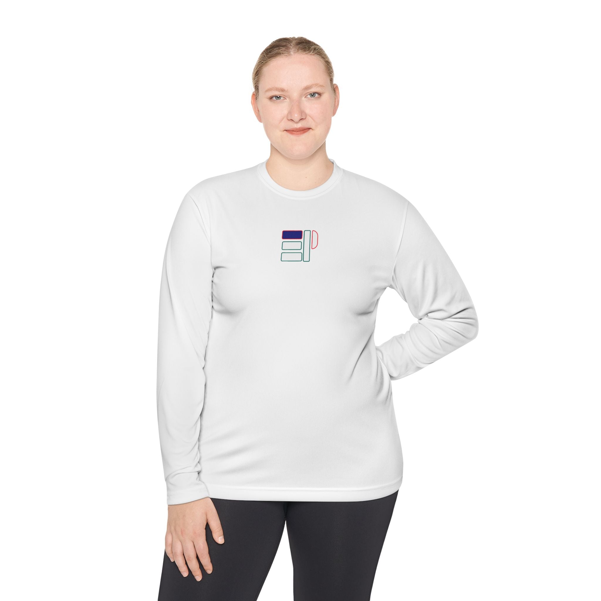 Epic Life Women's Geometric Long Sleeve Tee - Lightweight Performance Shirt