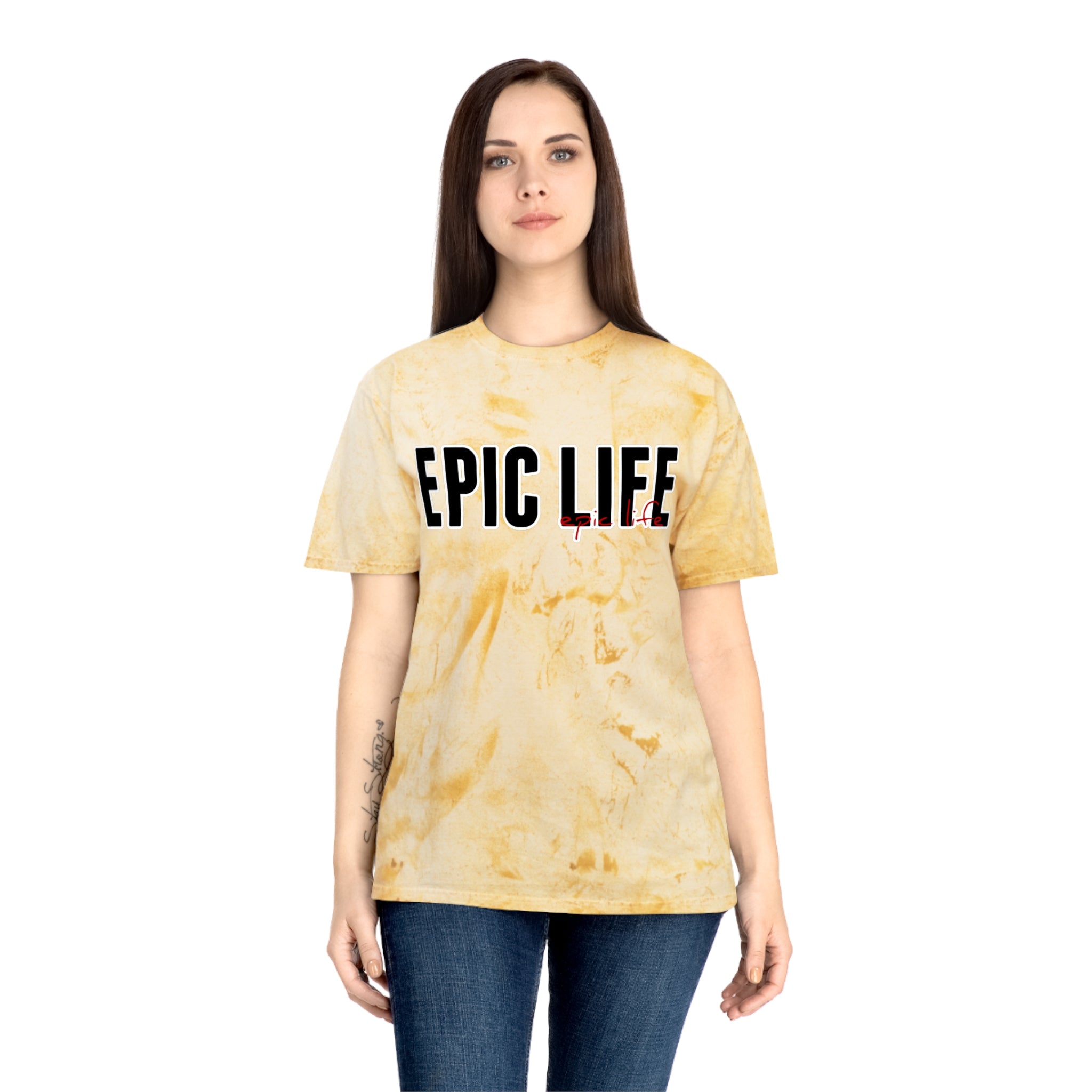 Men's Epic Life Color Blast Tie-Dye T-Shirt