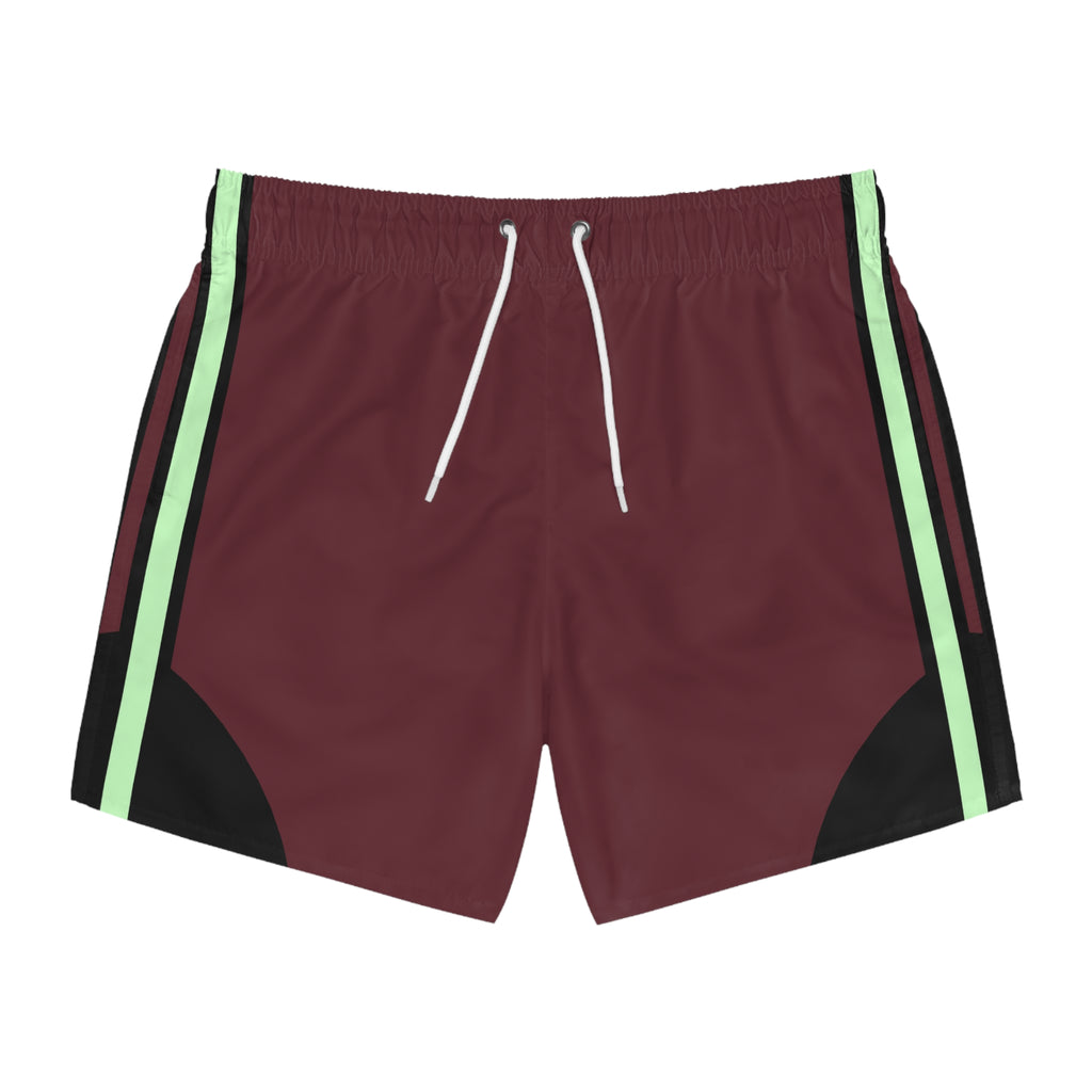 Deep Red EPIC VOLRE  LIFE  Swim Trunks