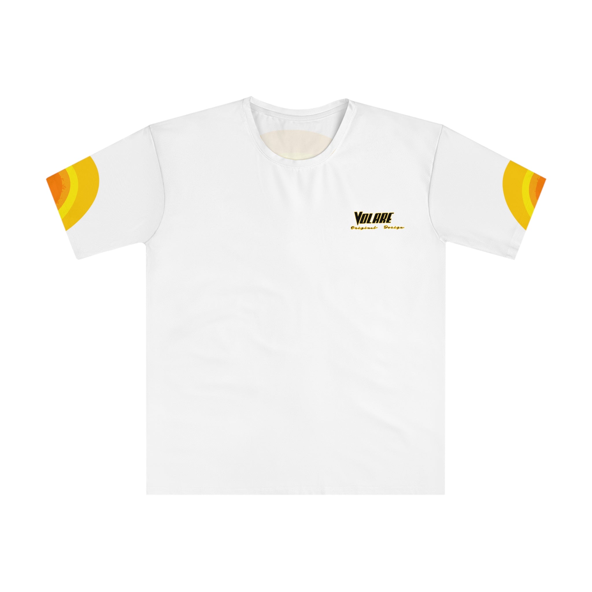 Yellow Sun Emblem T-Shirt — Retro Symbol Graphic Tee