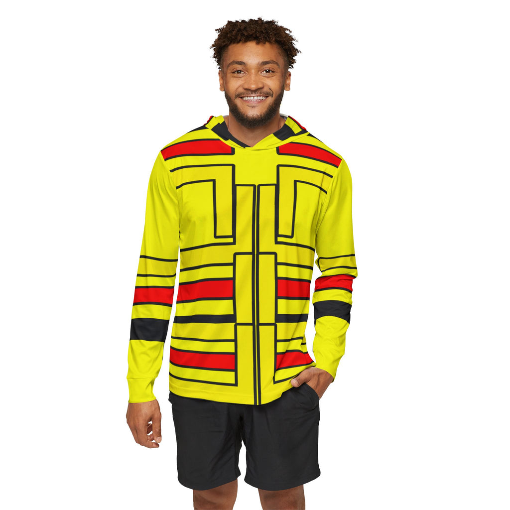 Epic Life Men's All-Over Print Sports Warmup Hoodie - Athletic Pullover Style