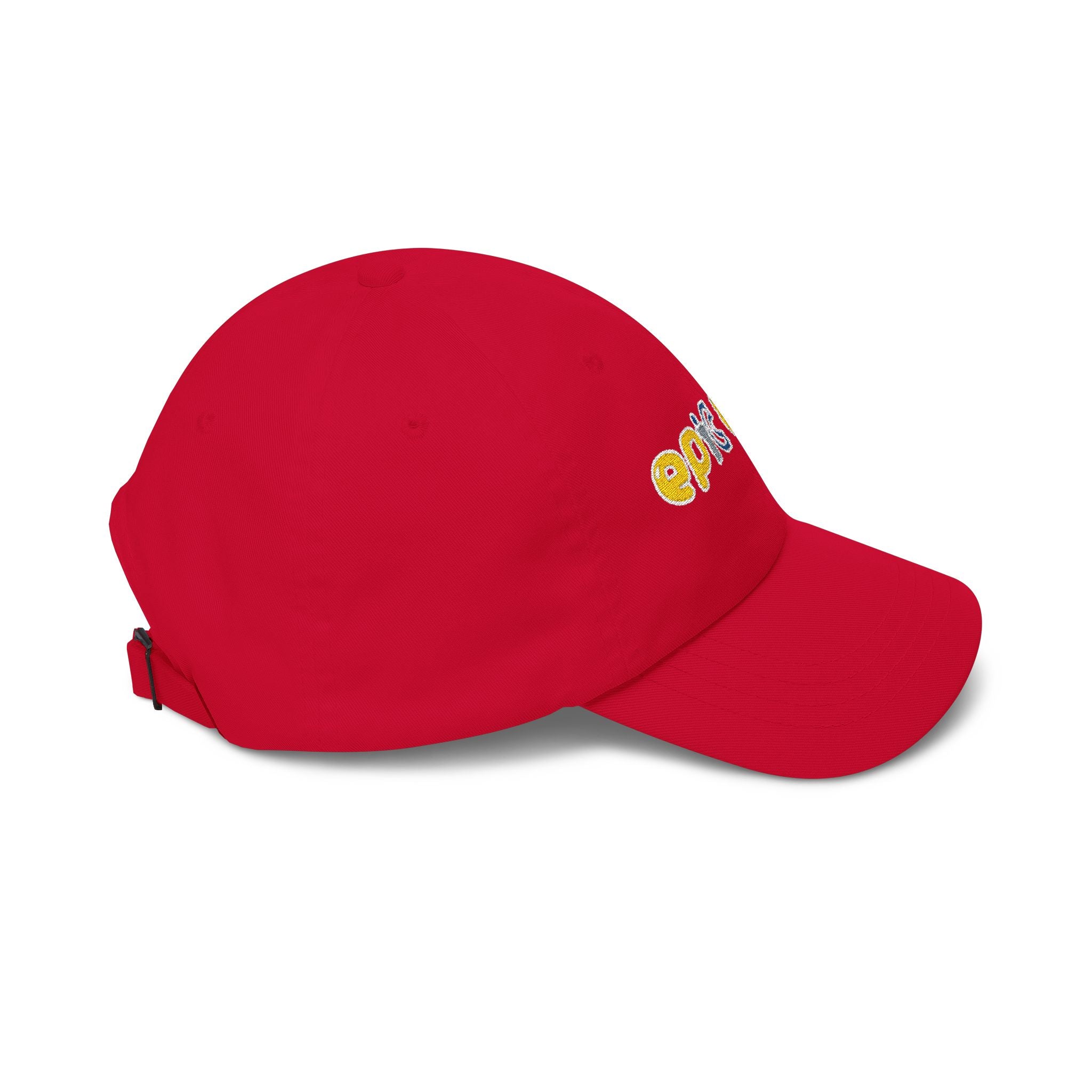 Epic Life Women's Classic Dad Cap - White Embroidered Cotton Baseball Hat