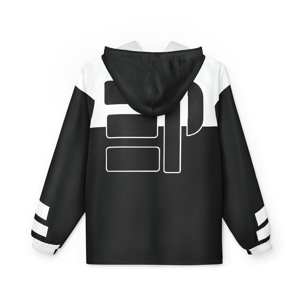 Epic Life Women's Wind-Resistant Windbreaker - Minimalist Stripe Design Jacket