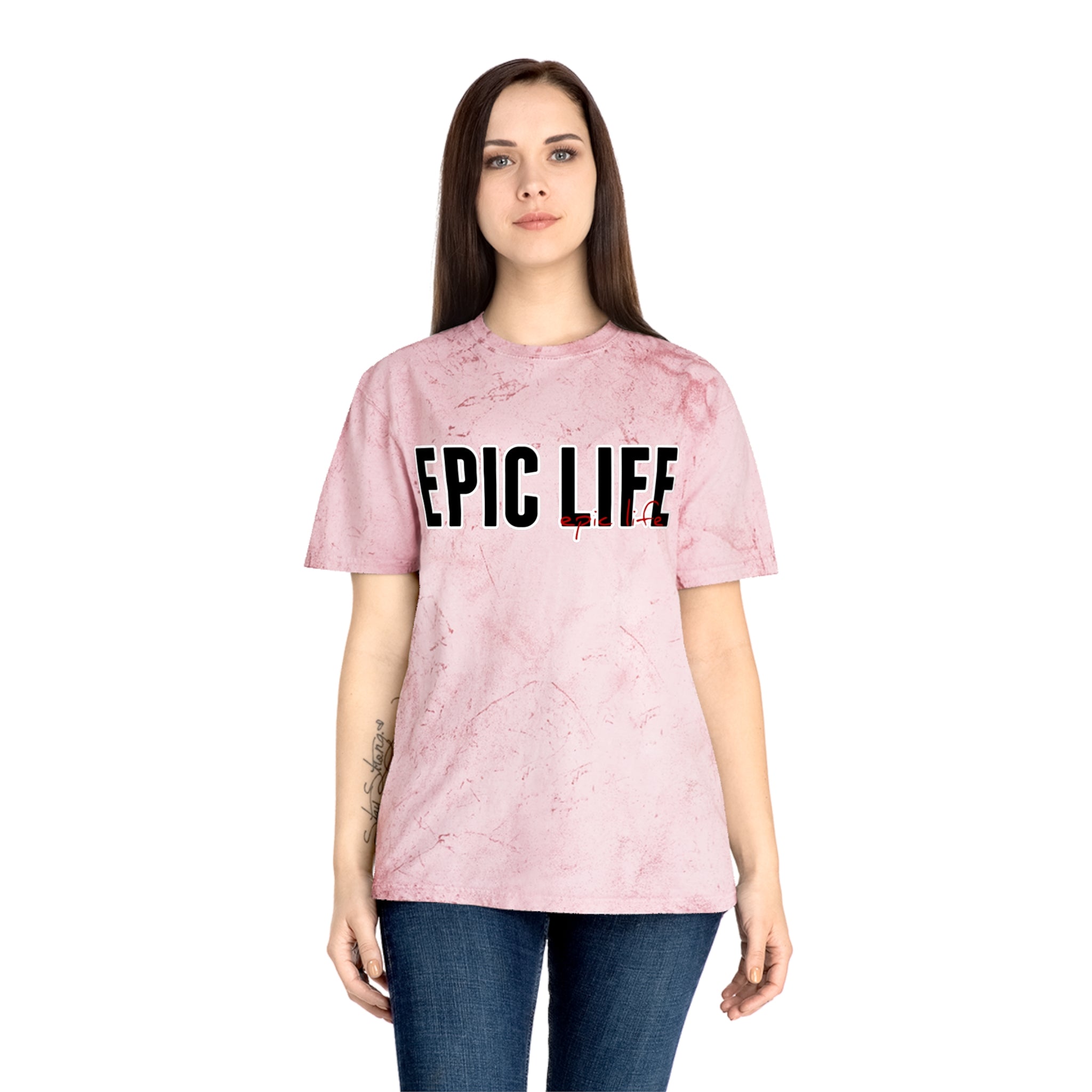 Women's Epic Life Color Blast Tie-Dye T-Shirt
