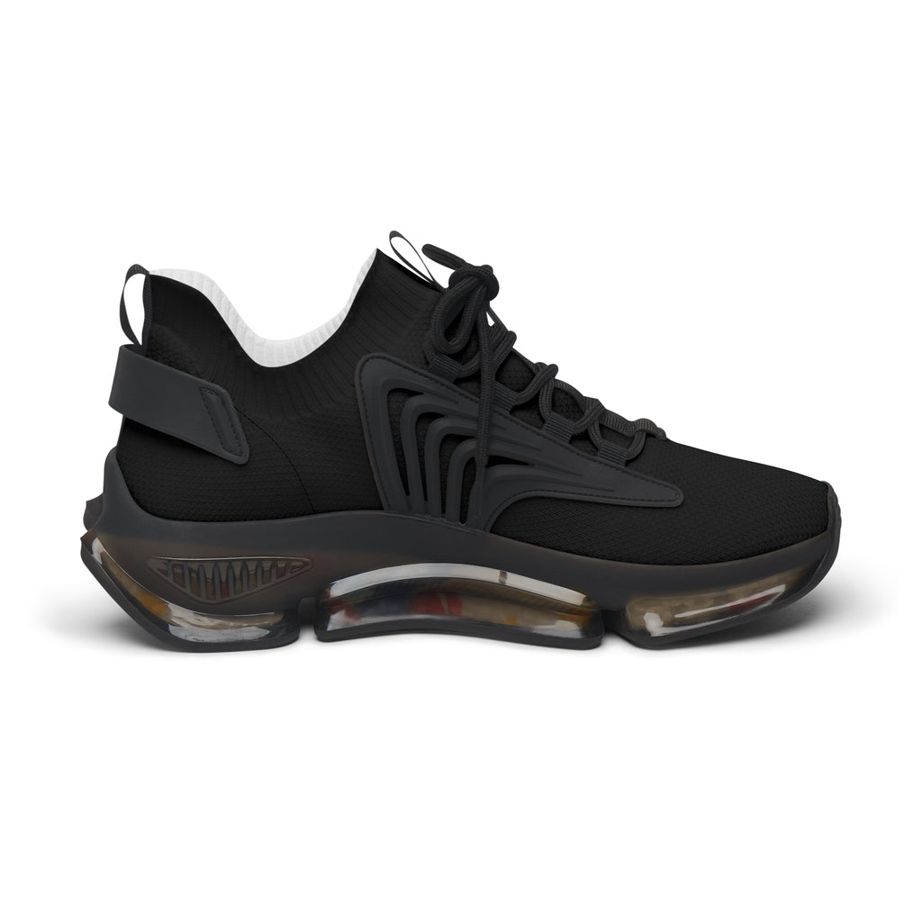 Women’s Black Mesh Sport Sneakers | Lightweight Breathable Athletic Shoes