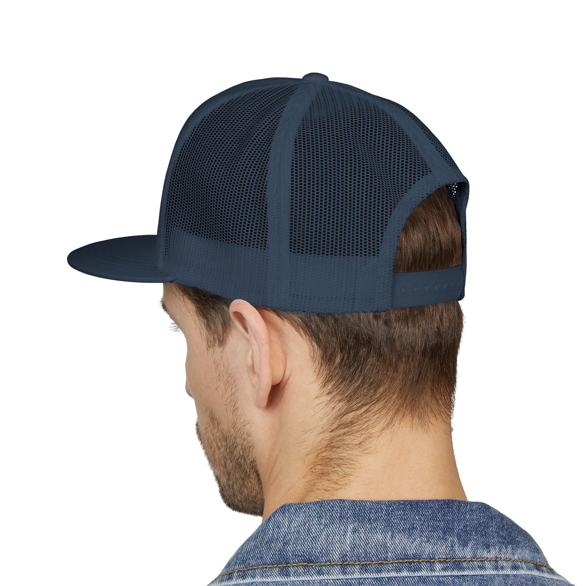 Epic Embroidered 5 Panel Trucker Cap, Cool Hats for Men , Casual Style, Gifts for Dad, Outdoor Adventures, Summer Fashion