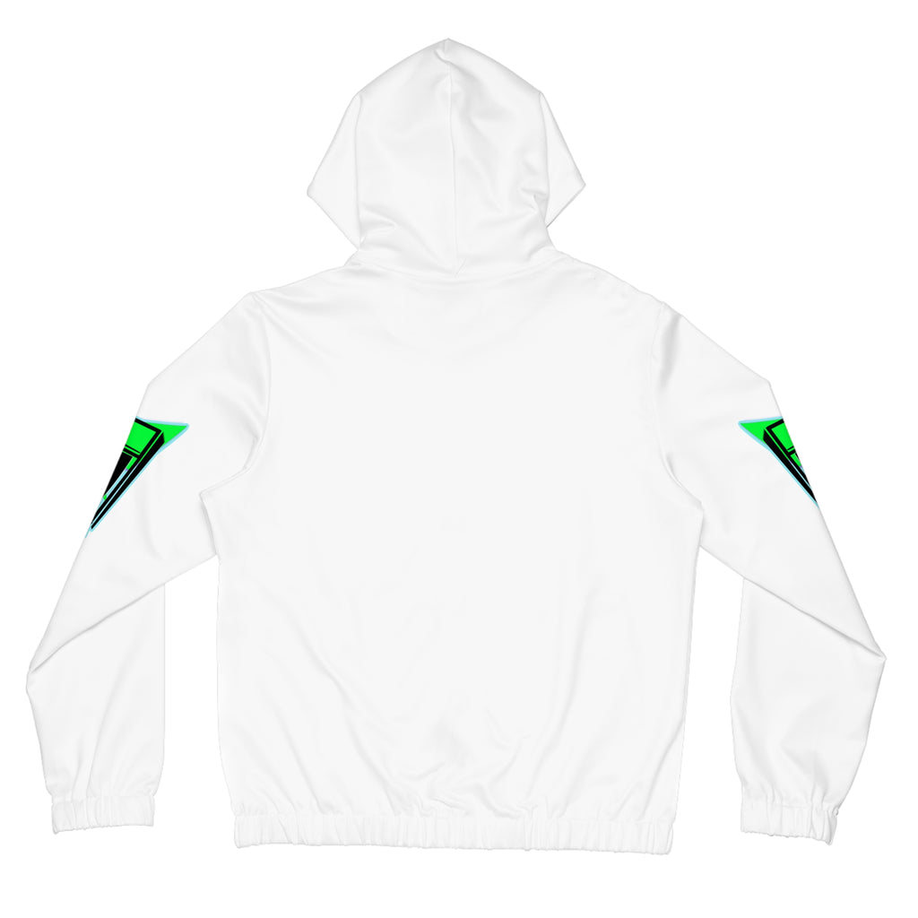 Epic Life Women’s Full-Zip Hoodie — Neon Graphic Zip-Up Jacket