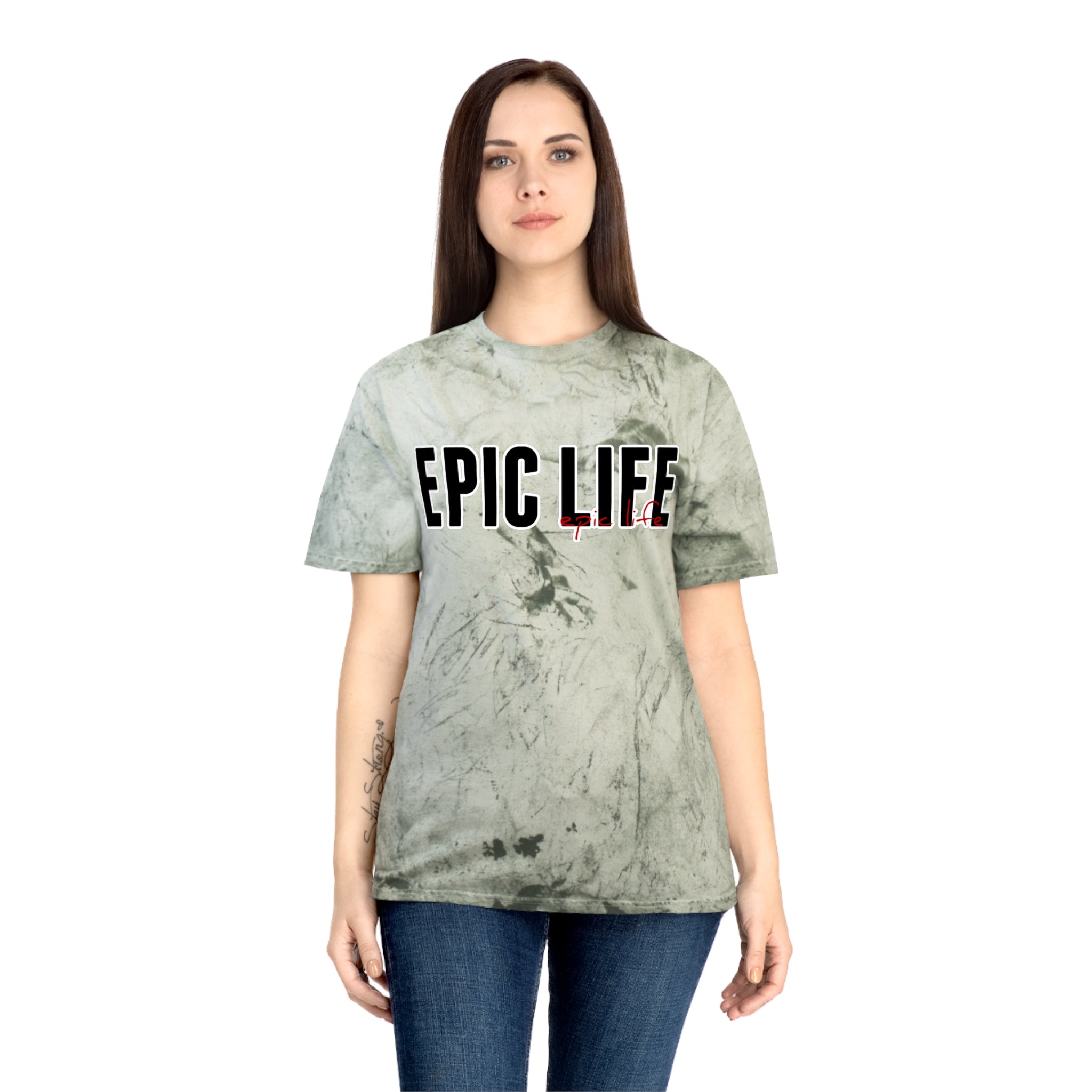 Women's Epic Life Color Blast Tie-Dye T-Shirt