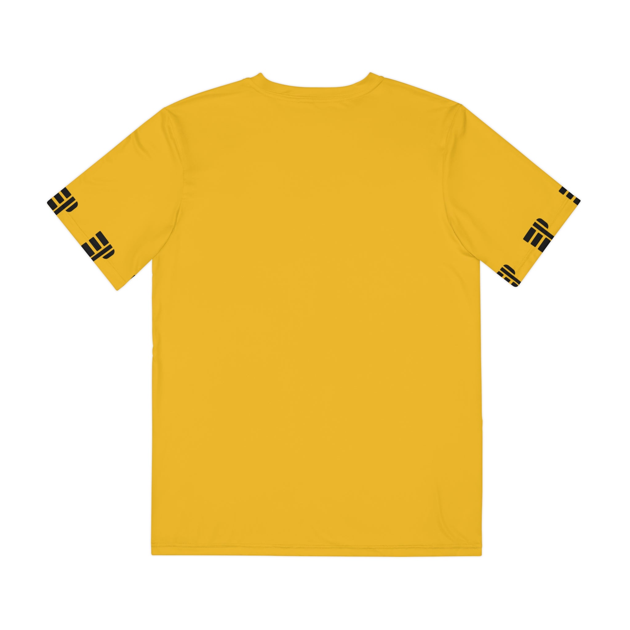 Epic Life Tee — Bold Yellow Men’s Polyester Graphic Shirt