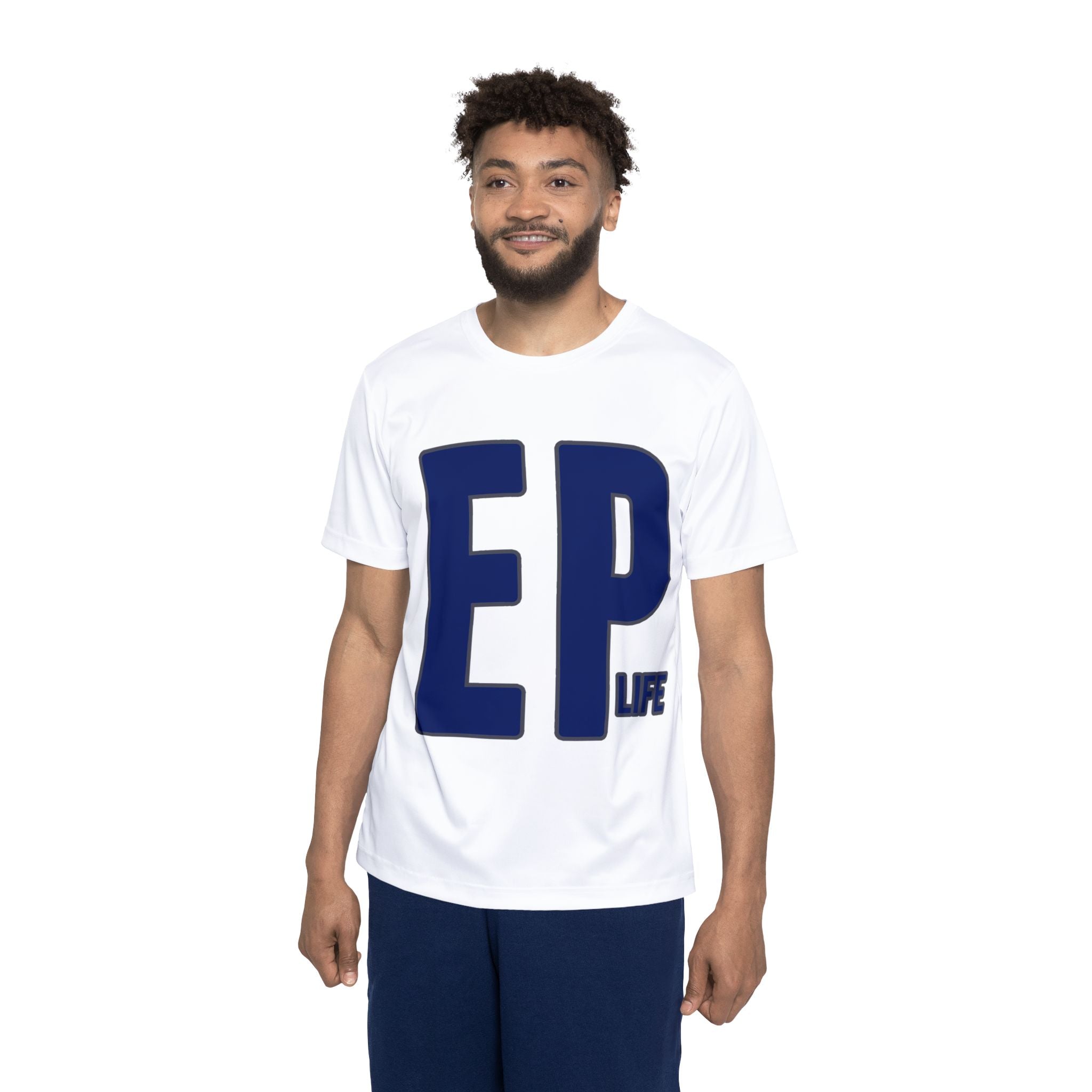 Men's Sports Jersey - EP Life Tee, Athletic Shirt for Fitness, Sportswear, Gift for Active Lifestyle, Casual Wear, Team Events